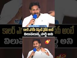 కాలర్ ఎగరేసి చెప్పండి వైసీపీ అంటే విలువలున్న పార్టీ అని