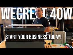 Explore the Amazing Capabilities of WECREAT 40W Laser Engraver