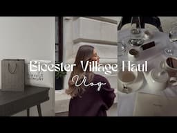 BICESTER VILLAGE HAUL & GETTING MY HAIR DONE | VLOG | Amy Beth