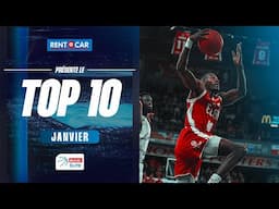 Betclic ELITE TOP 10 by Rent A Car | Janvier 2025 | LNB Officiel