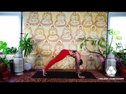 Solar Plexus Chakra Yoga Flow (65 Min) Chakra Series #3 (Manipura) "Fire Flow" | Trilogy Sanctuary