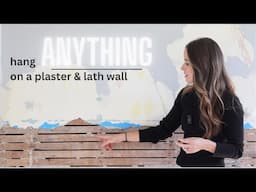 Plaster Wall Hanging and Mounting Guide