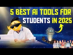 5 Best AI Tools for Students in 2025🥳| AI Tools | Students| 2025| @Frontlinesmedia