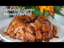 Easy Cranberry Orange Monkey Bread Recipe | How to Make Monkey Bread