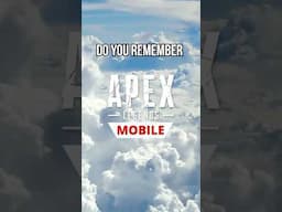 Do you remember Apex Legends Mobile?