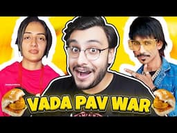 VADA PAV GIRL WAR IN DELHI