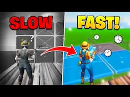 How to EDIT FASTER In Fortnite