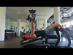 Full Body Workout at the Hotel Gym #workout #hotel #fullbodyworkout