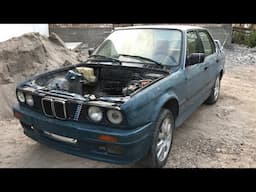 Building a BMW e30 in 20 minutes / budget build / restoration car