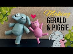 How to DIY clay Gerald and Piggie!