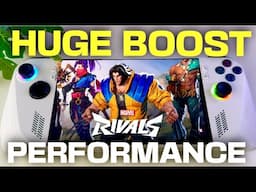 Marvel Rivals on the Asus Rog Ally: Huge Performance