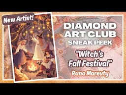 DAC Sneak Peek! "Witch's Fall Festival" by Runa Mareuty - Cozy, magical autumn vibes!