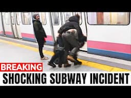 1 Hour of TERRIFYING NYC Subway Moments Caught on Camera (Part 3)