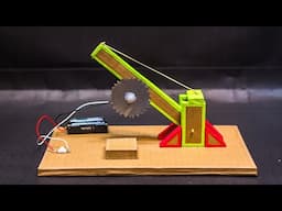 Fixed Saw Working  Model  | Science Projects