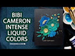 Make Your Own Colored Cardstock with Intense Liquid Colors