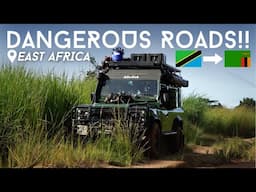 Overlanding East Africa in our Land Rover Defender Camper | Dangerous Roads!!