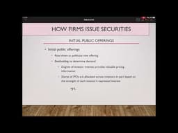 FIN 3410 Chapter 3 Lecture Video