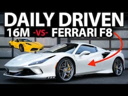 Detailing Ferrari F8 Daily Driver vs Most Expensive 16M! Best Ferrari Ever?