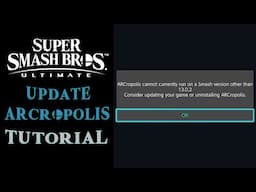 How to update ARCropolis (& plugins) | Smash Ultimate Mod TUTORIAL