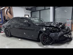 I BOUGHT A WRECKED MERCEDES E63S