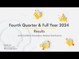 Shell’s fourth quarter 2024 results | Analyst Q&A