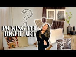 Picking the Right Art for the Space (Living Room Makeover Episode 5)