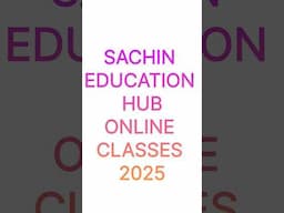 New Year 2025 Offer | Sachin Education Hub Online Classes 2025 | Commerce Classes