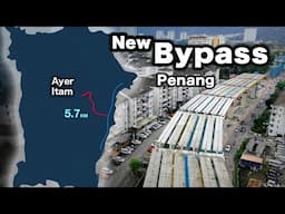 Penang's NEW BYPASS: 5 minutes to Ayer Itam (2025)