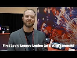 Hands-On With The Lenovo Legion Go S Gaming Handheld At CES 2025