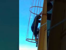 A Climber Interrupts My Silo Explanation at an Abandoned Mine (LOL)