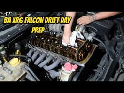 XR6 Falcon Drift Day Prep