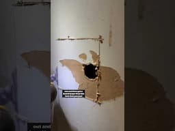 How to patch a hole in drywall in 1 min