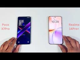 Poco X7 Pro vs Realme 14 Pro Plus SpeedTest and Camera Comparison