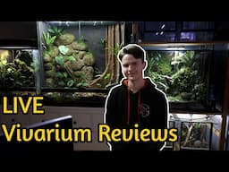 Reviewing Your Vivariums LIVE - 2025 Edition