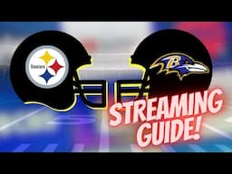 How to Watch the Steelers vs. Ravens NFL Wild Card Playoff Game in 1 Minute!