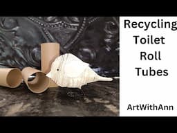 Recycled cardboard  toilet paper roll | twine string