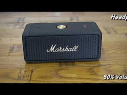 Marshall Emberton Portable Bluetooth Speaker