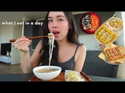 what I eat in a day (simple asian recipes)