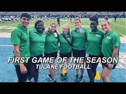 TULANE VS UMASS || FIRST FOOTBALL GAME OF THE 2022 SEASON