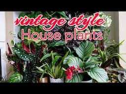 10 Vintage Style Indoor Plants. So colourful and extra easy to care for.