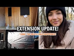 FIRST SIDE EXTENSION UPDATE! | WEEKEND VLOG | Eilidh Wells