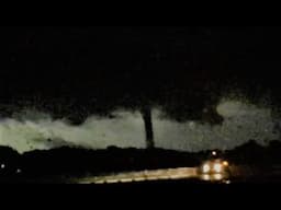 A wild and scary night for Dallas Texas! Multiple tornadoes bearing down on DFW