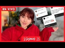 RESPONDIENDO PREGUNTAS EN VIVO  - Fin de Vlogmas! 🎄❤️🤩