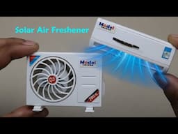 Solar Air Freshener Mini Air Conditioning Unboxing & Test Video || Best Gadgets Mini AC