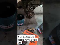 New brakes #automobile #garage #classic #truck #satisfying