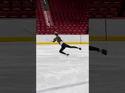 Figure skating is hard 😝 #iceskating #figureskating