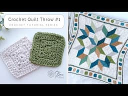 Mastering the Solid Square Back-and-Forth Technique | Quilt Throw Series #1