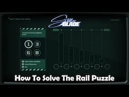 Stellar Blade - Monorail Puzzle Solution Guide [Playstation 5]