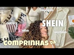 Comprinhas na SHEIN ☀ vestidos, calça, suéter, cardigan…