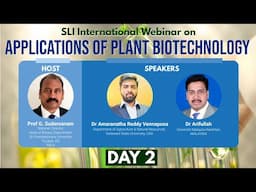 Plant Biotechnology Applications Webinar Day 2 | Urban Farming Technology